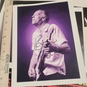 Signed Robin Trower promo